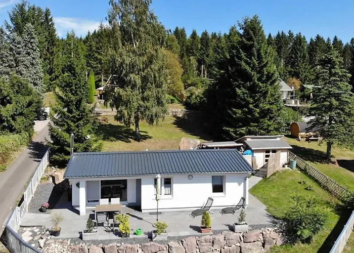 Holiday Home In Suhl Near Rennsteig Trail 別荘